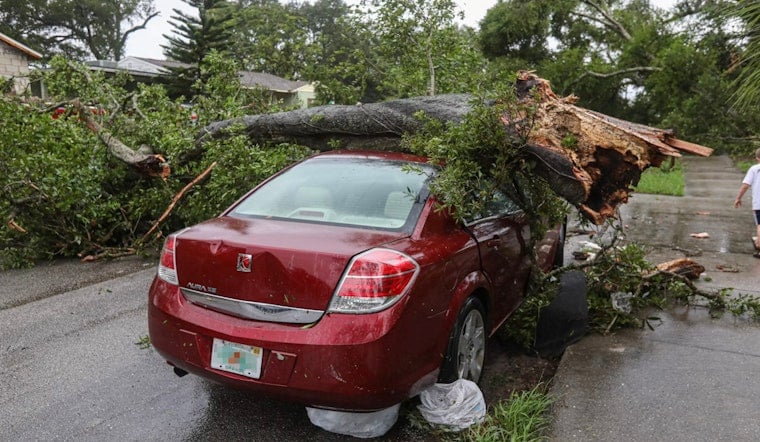 Atlanta Storms Leave Homes Unsafe And Cars Crushed Overnight