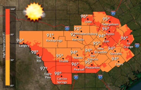 Austin Near-100 Heat Through Fourth Of July Weekend