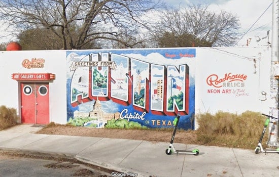 Austin’s Iconic Postcard Muralist Packs Up Neon For Round Top