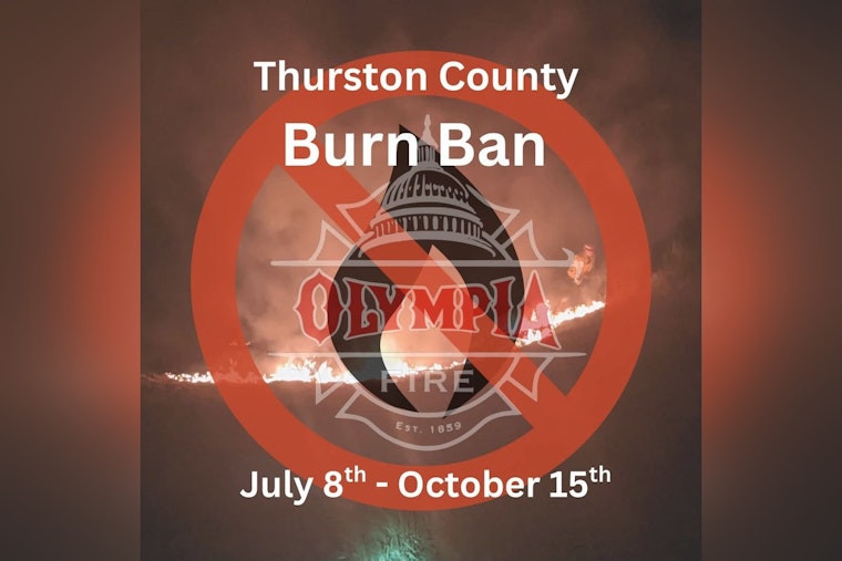 Backyard Flames Doused as Thurston County Reinstates Burn Ban