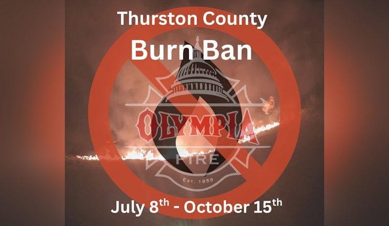 Backyard Flames Doused as Thurston County Reinstates Burn Ban