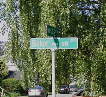 Baker Ave Blocked Off as Firefighters Tackle Ballard House Blaze