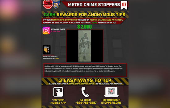 Baltimore Cops Turn To Neighbors To ID North Stricker Fire Mystery Figure