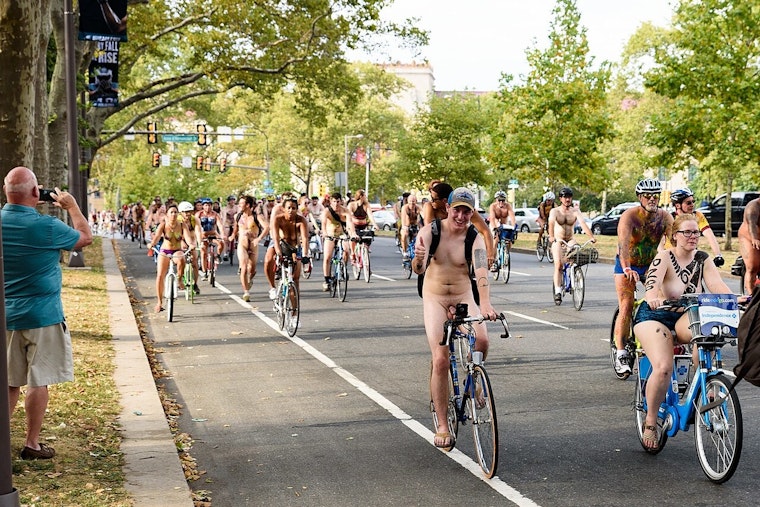 Bares On Wheels: World Naked Bike Ride To Swarm Fulton Market Saturday Night