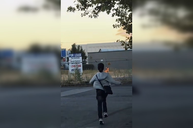 Beaverton Teen’s Parking Lot Firework Stunt Sparks Grass Fire