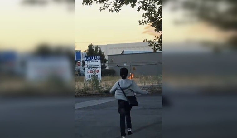 Beaverton Teen’s Parking Lot Firework Stunt Sparks Grass Fire