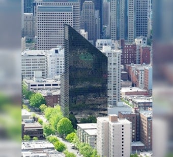 Belltown’s ‘Darth Vader’ Tower Hits Clearance Rack in Downtown Fire Sale