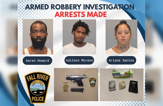 Belmont Club Heist Bust, Fall River Trio Nailed After Cops Seize Gun And Fentanyl