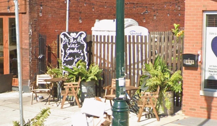 Beloved West Philly Wine Garden Rises From Ruins On Baltimore Avenue