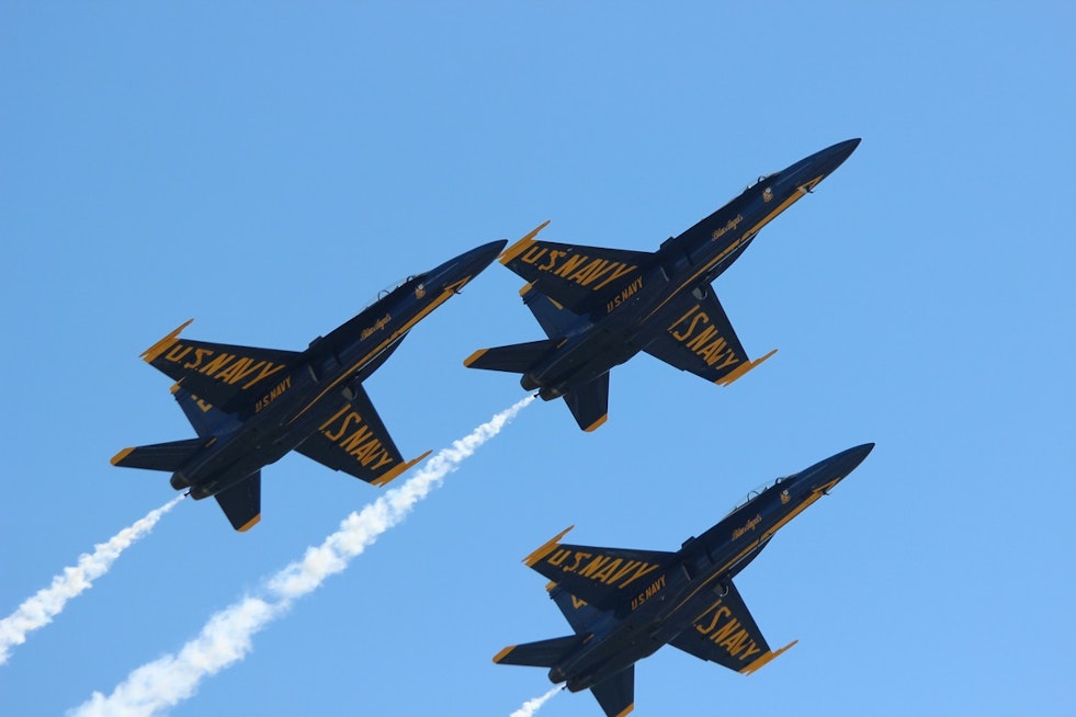 Blue Angels Roar Into Lake Charles For Thunder Over Louisiana Air Show
