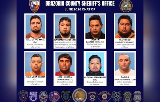 Brazoria County Sex Sting Nabs 8 In Online Child Solicitation Sweep