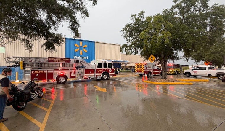 Brooksville Walmart Distribution Center Evacuated In Hydrogen Incident