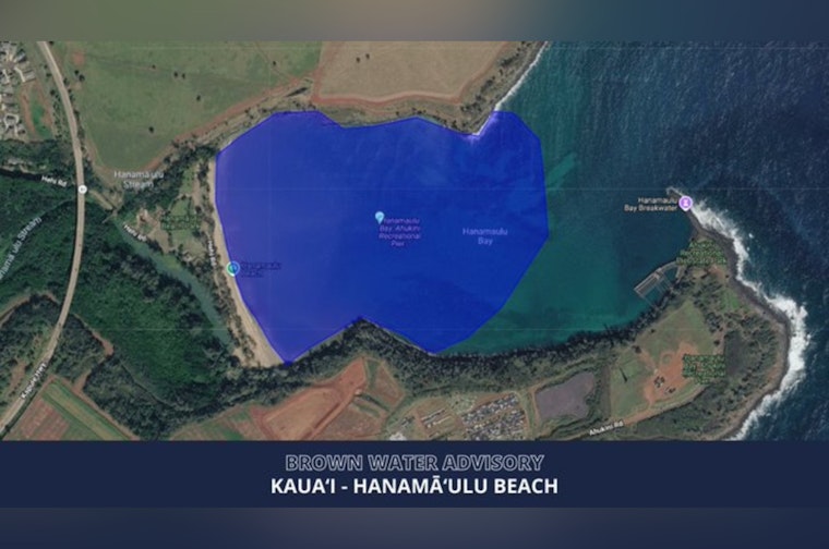 Brown Water Scare Puts Hanamāʻulu Beach On High Alert