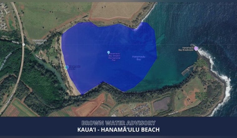 Brown Water Scare Puts Hanamāʻulu Beach On High Alert
