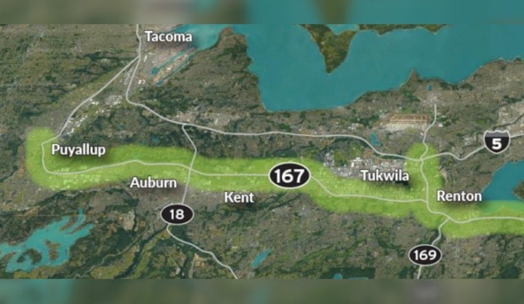 Rush-Hour Chaos As Brush Fires Choke SR 167 Through Auburn