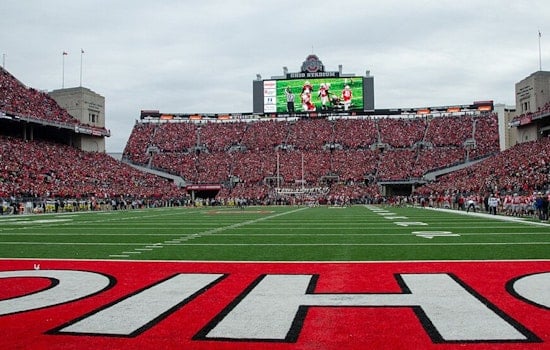 Buckeye Faithful Rush The Shoe For A Slice Of Championship Turf