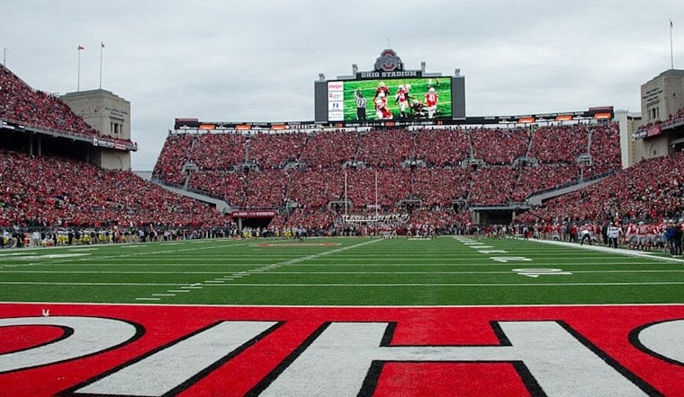 Buckeye Faithful Rush The Shoe For A Slice Of Championship Turf