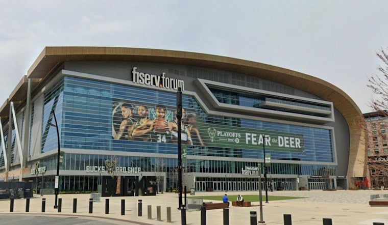 Bucks Pop The Cork In Court, Sue Champagne, Odor Sponsor And Ring Night Vendor