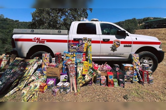 Cal Fire Seizes 5,000+ Pounds Of Illegal Fireworks In California