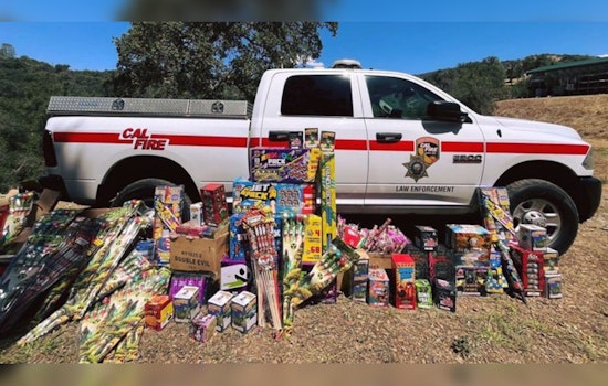 Cal Fire Seizes 5,000+ Pounds Of Illegal Fireworks In California