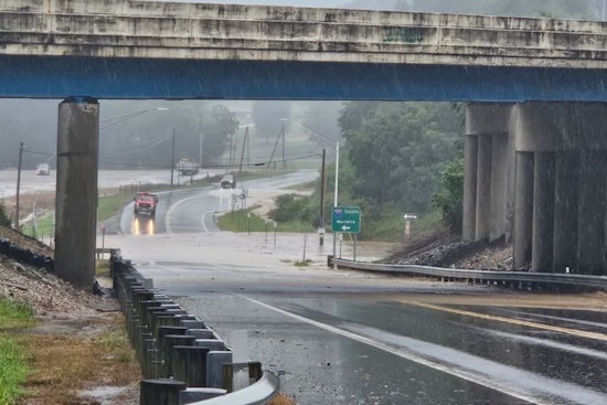 Caldwell Roads Turn Into Rivers as Sudden Downpour Slams Noble County