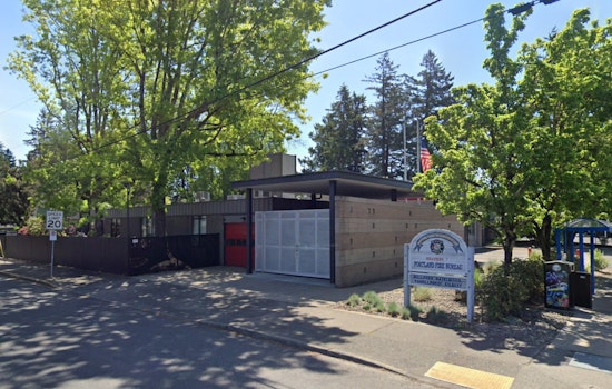 Car Blasts Through Portland Business As Driver Vanishes