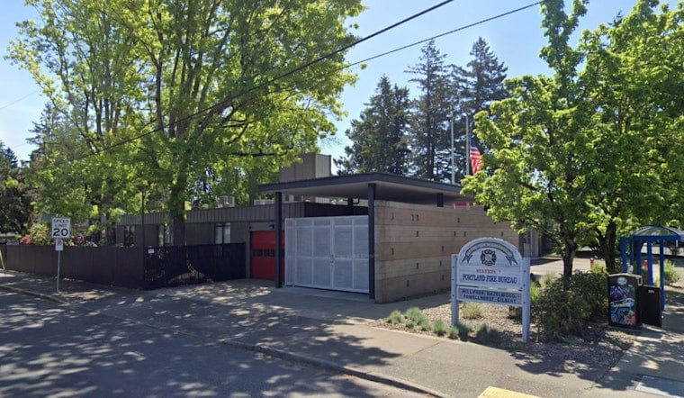 Car Blasts Through Portland Business As Driver Vanishes