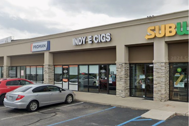 Car Rams Through Indy Vape Shop During Overnight Burglaries