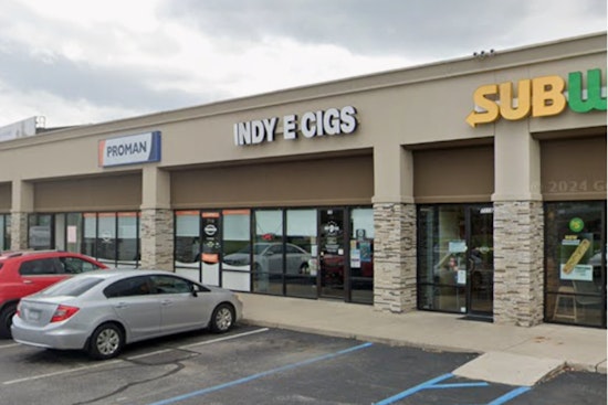 Car Rams Through Indy Vape Shop During Overnight Burglaries