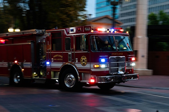 Car Slams Into Pearl District Storefront As Portland Fire Crews Rush In