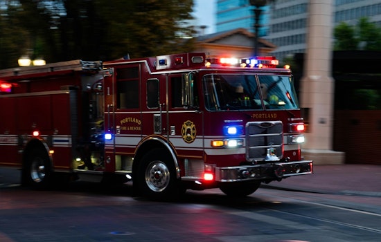 Car Slams Into Pearl District Storefront As Portland Fire Crews Rush In