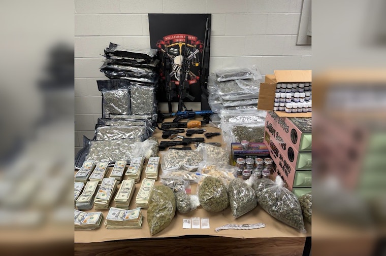 Cedar Park raid seizes 50 lbs of marijuana, guns