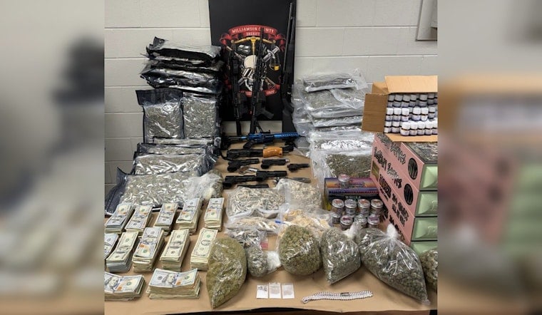 Cedar Park raid seizes 50 lbs of marijuana, guns