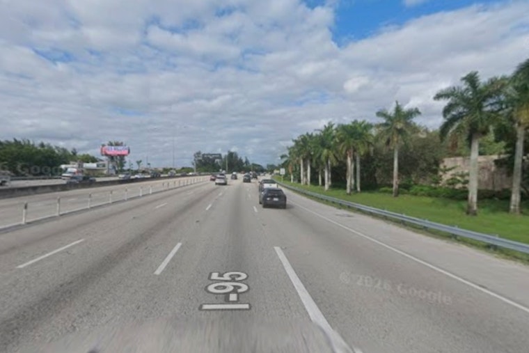 Cement Mixer Flip Cripples I-95 Morning Rush In North Miami-Dade