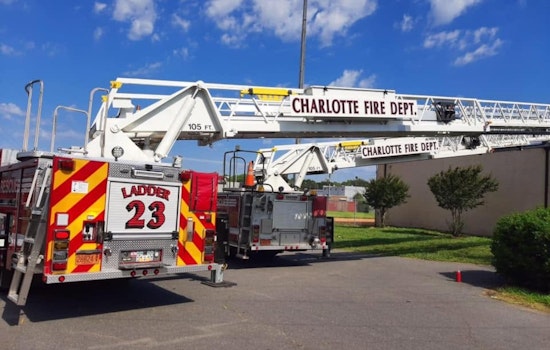 Smoke-Belching House Fire Jars Bremerton Court Block In Charlotte