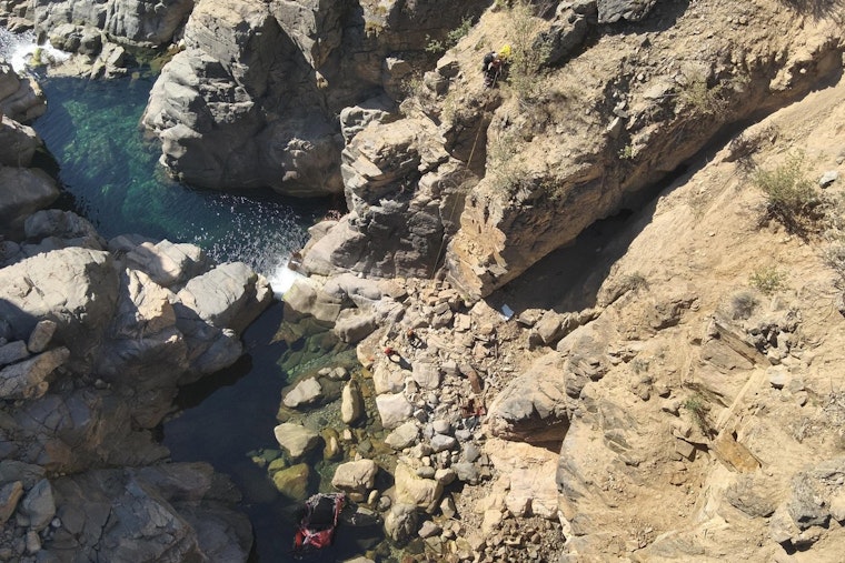 Chelan Gorge Horror As Pickup Plunges 500 Feet Into River
