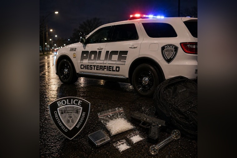 Chesterfield Cops Nab Meth, Heroin and Gun in Sketchy Traffic Stop