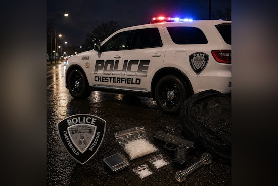 Chesterfield Cops Nab Meth, Heroin and Gun in Sketchy Traffic Stop