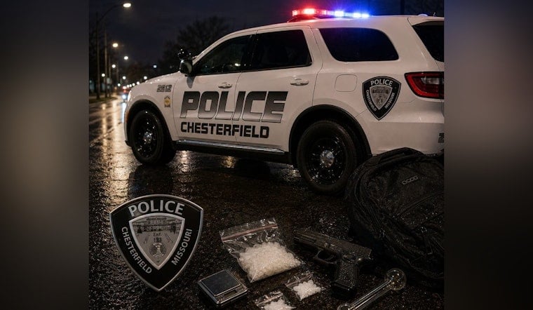 Chesterfield Cops Nab Meth, Heroin and Gun in Sketchy Traffic Stop