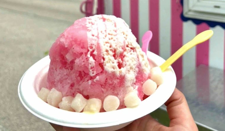 Chillwaukee Parks Retro Trailer At Public Market, Pours Hawaiian Ice All Weekend