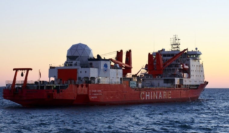 Chinese Icebreakers Cruise Alaskan Arctic As Coast Guard Tails Their Every Move
