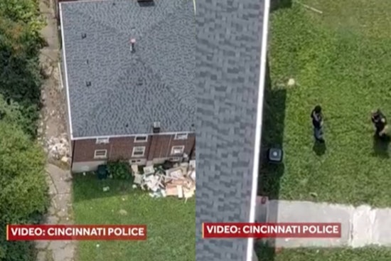 Cincy Drone Catches Trash Bag Toss, Cops Nab Hidden Gun