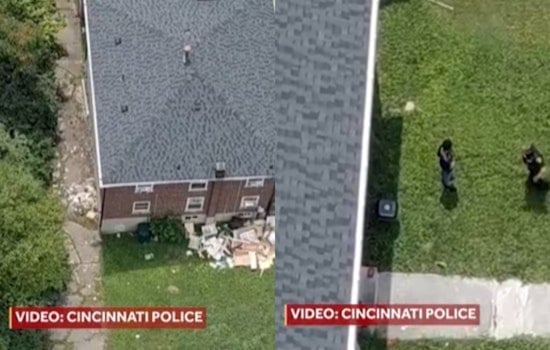 Cincy Drone Catches Trash Bag Toss, Cops Nab Hidden Gun