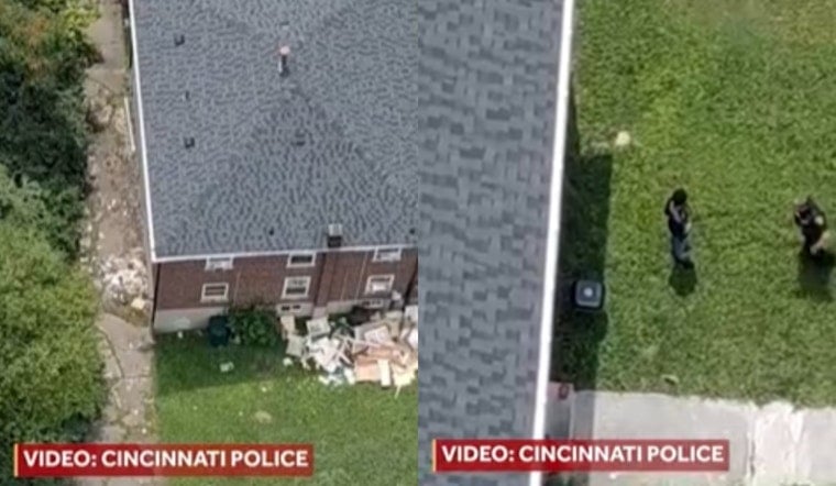 Cincy Drone Catches Trash Bag Toss, Cops Nab Hidden Gun