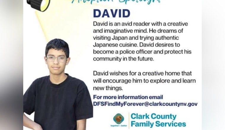 Clark County Seeks Creative Forever Home for Avid Reader David