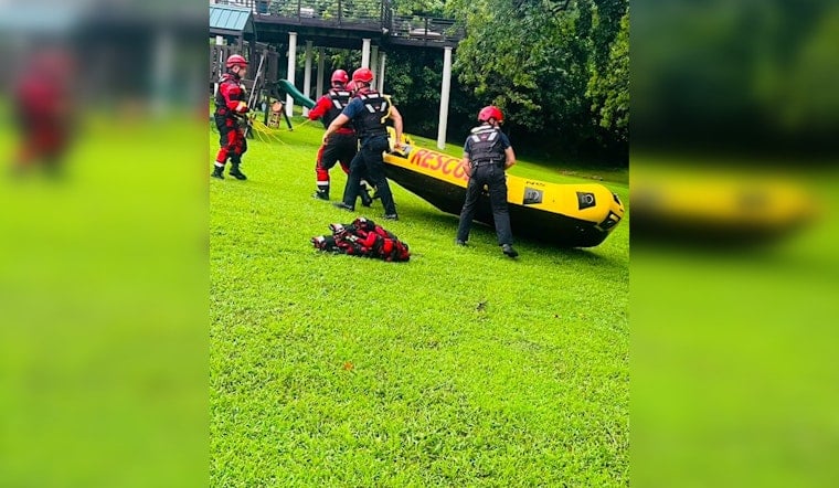 Clarksville Kayak Scare as Flash Flood Strands Group on Red River