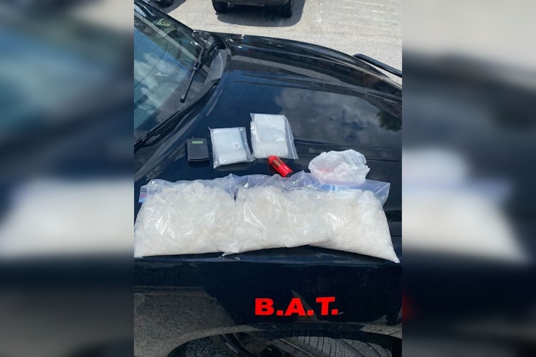 Clayton Deputies Chase Runner, Uncover $300K Meth Cache After Traffic Stop