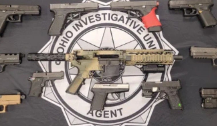 Cleveland Gun Blitz: 5th District Sweep Seizes 12 Guns, Nets 8 Felony Arrests