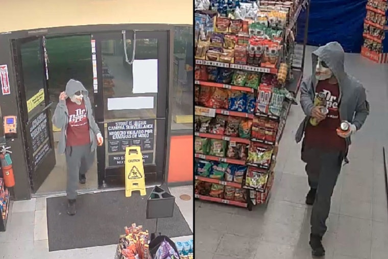 Clown-Masked Creep Hits Same East El Paso Circle K Three Times For Twisted Tea