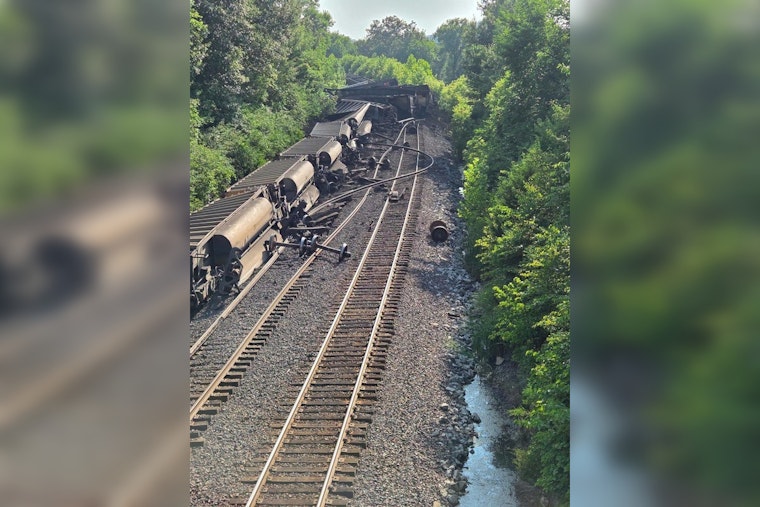 Coal Train Chaos Skids To A Stop By Eureka Golf Course